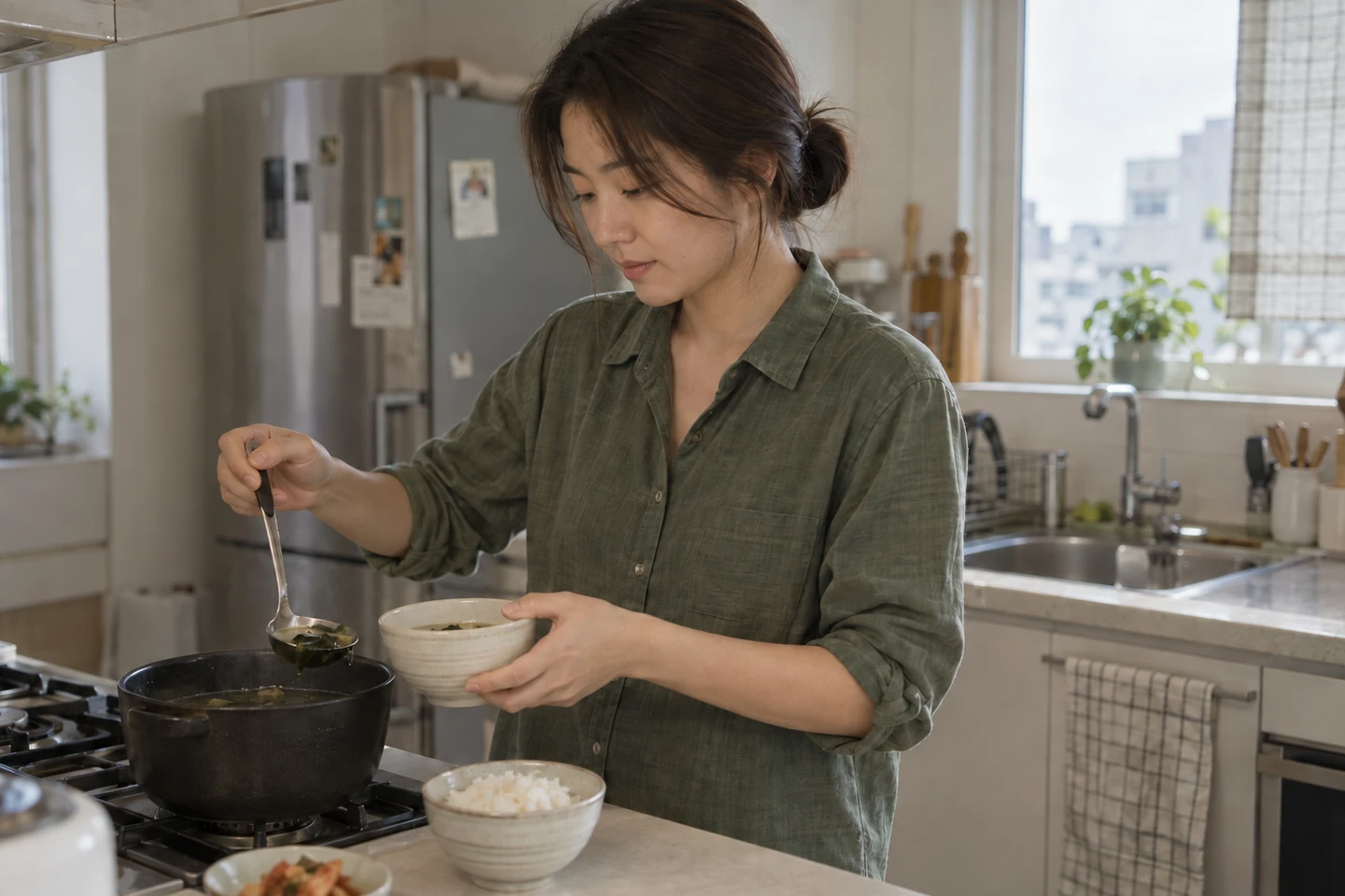 오늘의 식사부터 챙겨요 — 평소 하던 생활을 한꺼번에 되돌릴 필요는 없습니다. 식사나 잠자리처럼 당장 필요한 일을 작게 나눠 주변에 도움을 부탁해 보세요.