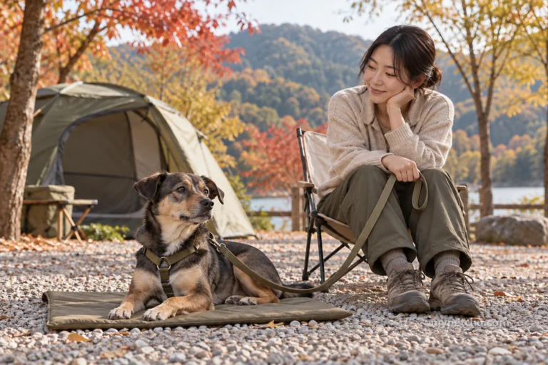 강아지와 첫 가을 캠핑, 텐트보다 먼저 준비할 하루
