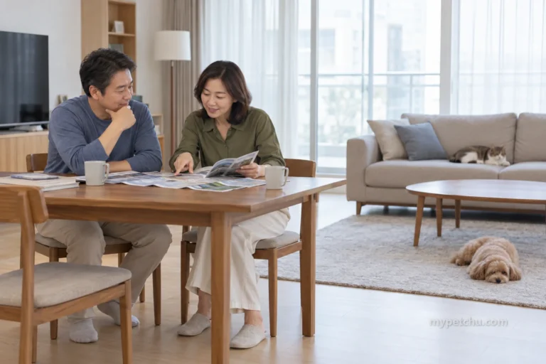 반려동물과 제주 배편 예약, 승선표와 펫 객실을 따로 확인해요
